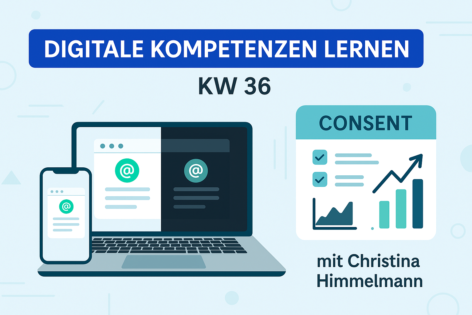 Digitale Marketing News: Barrierefreiheit & Dark Mode im E-Mail-Marketing wird wichtiger | Google Analytics 4: Consent Mode v2 in der Praxis